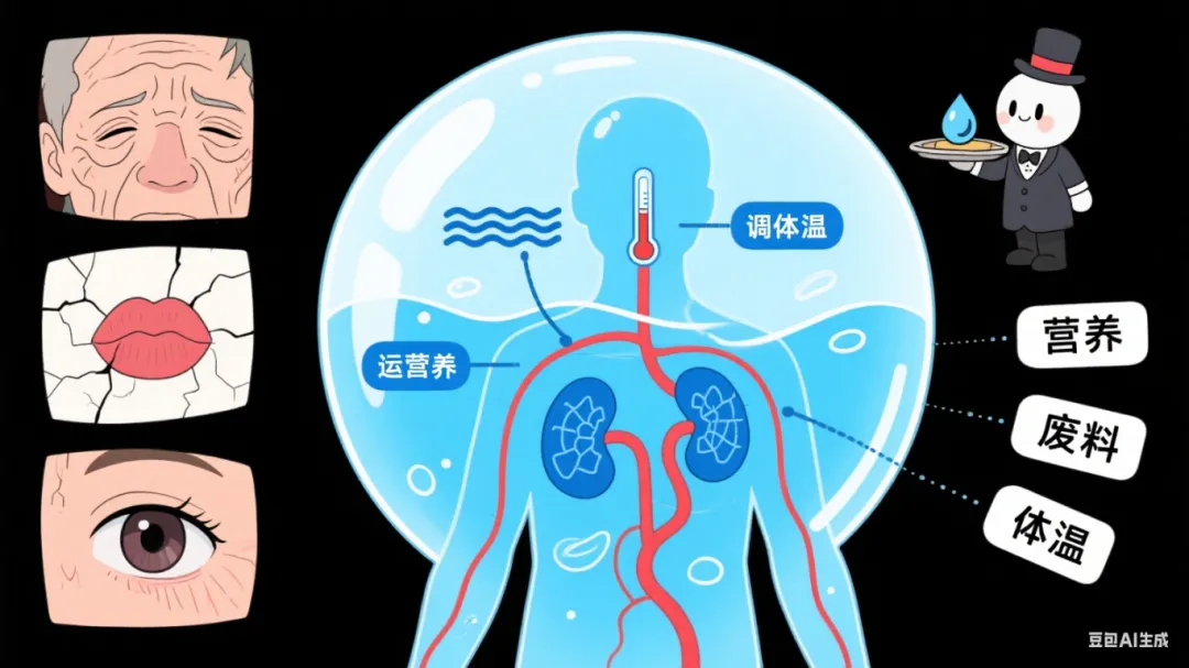 眼睛缺水干澀，多喝水有用嗎？